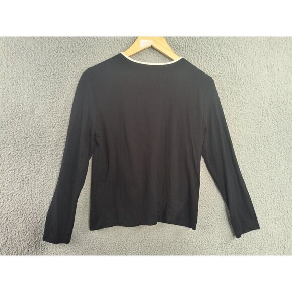 Alain Manoukian French Design Open Cardigan Long Sleeve Floral Embroidered Small - Picture 3 of 8